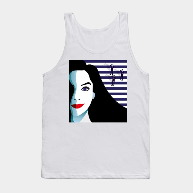 She Sales Tank Top by Shwin